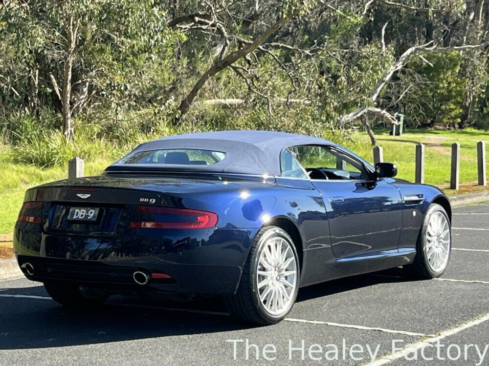 2007 ASTON MARTIN DB9 VOLANTE 6 SP AUTO TOUCHTRONIC 2D CONVERTIBLE