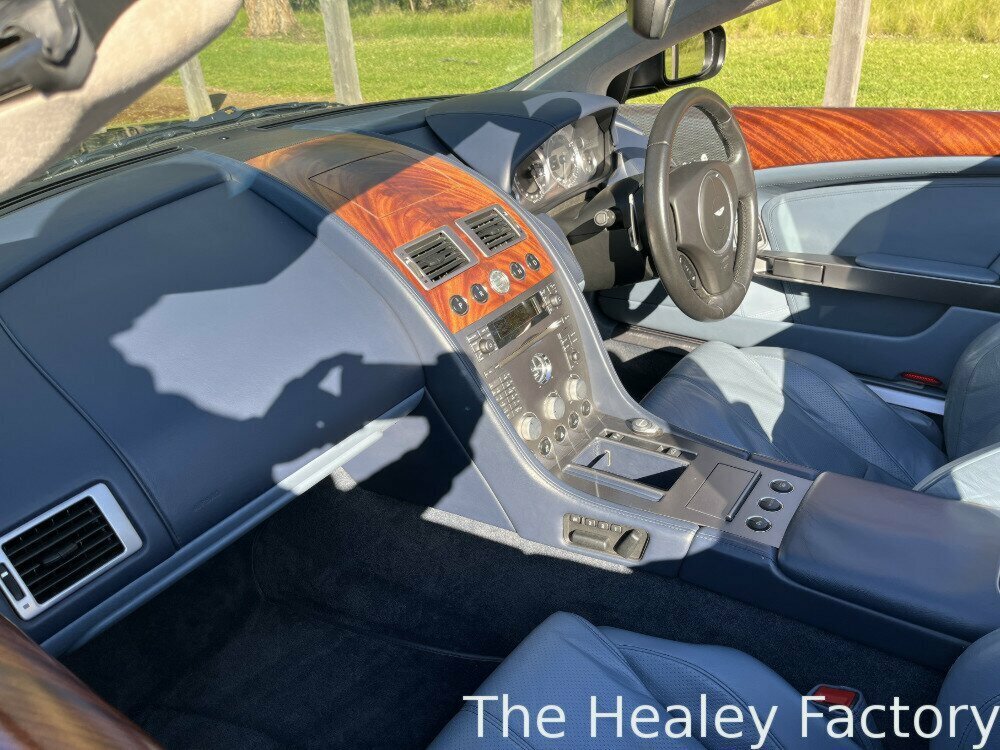 2007 ASTON MARTIN DB9 VOLANTE 6 SP AUTO TOUCHTRONIC 2D CONVERTIBLE