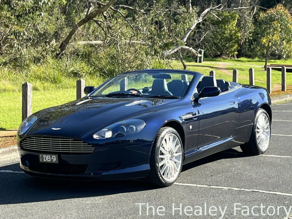2007 ASTON MARTIN DB9 VOLANTE 6 SP AUTO TOUCHTRONIC 2D CONVERTIBLE