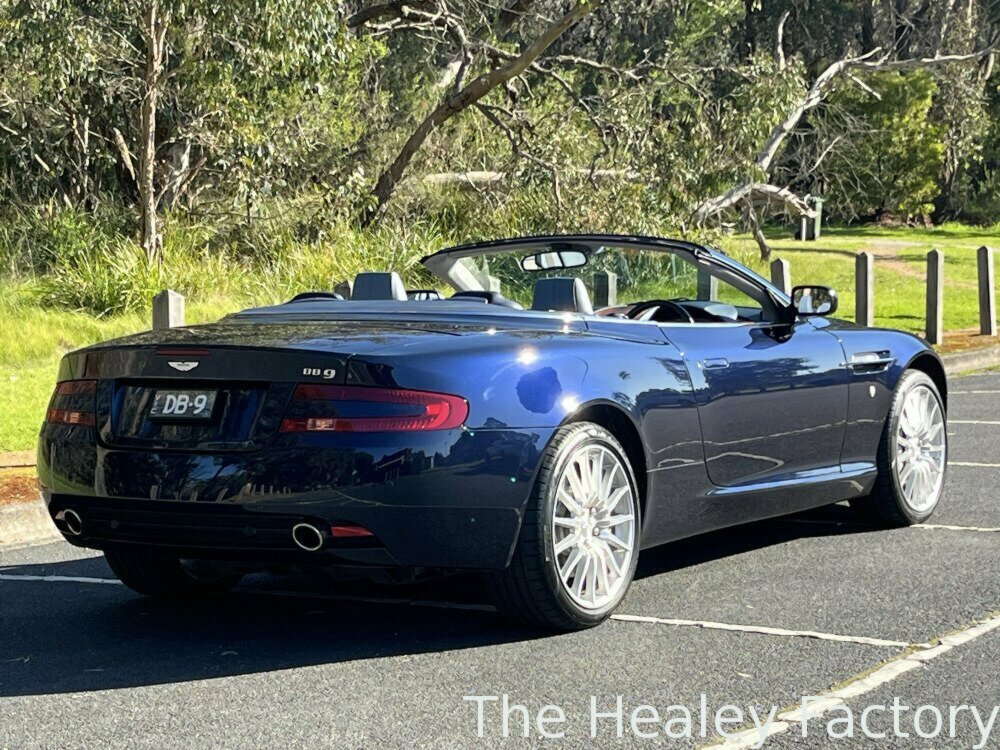 2007 ASTON MARTIN DB9 VOLANTE 6 SP AUTO TOUCHTRONIC 2D CONVERTIBLE