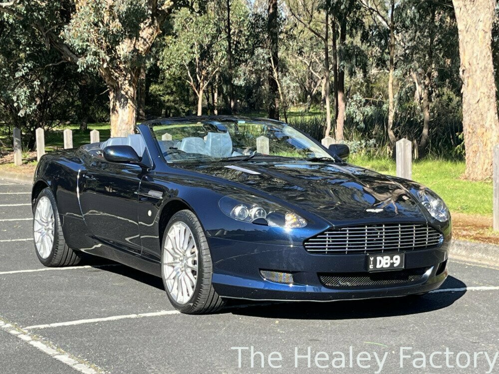 2007 ASTON MARTIN DB9 VOLANTE 6 SP AUTO TOUCHTRONIC 2D CONVERTIBLE