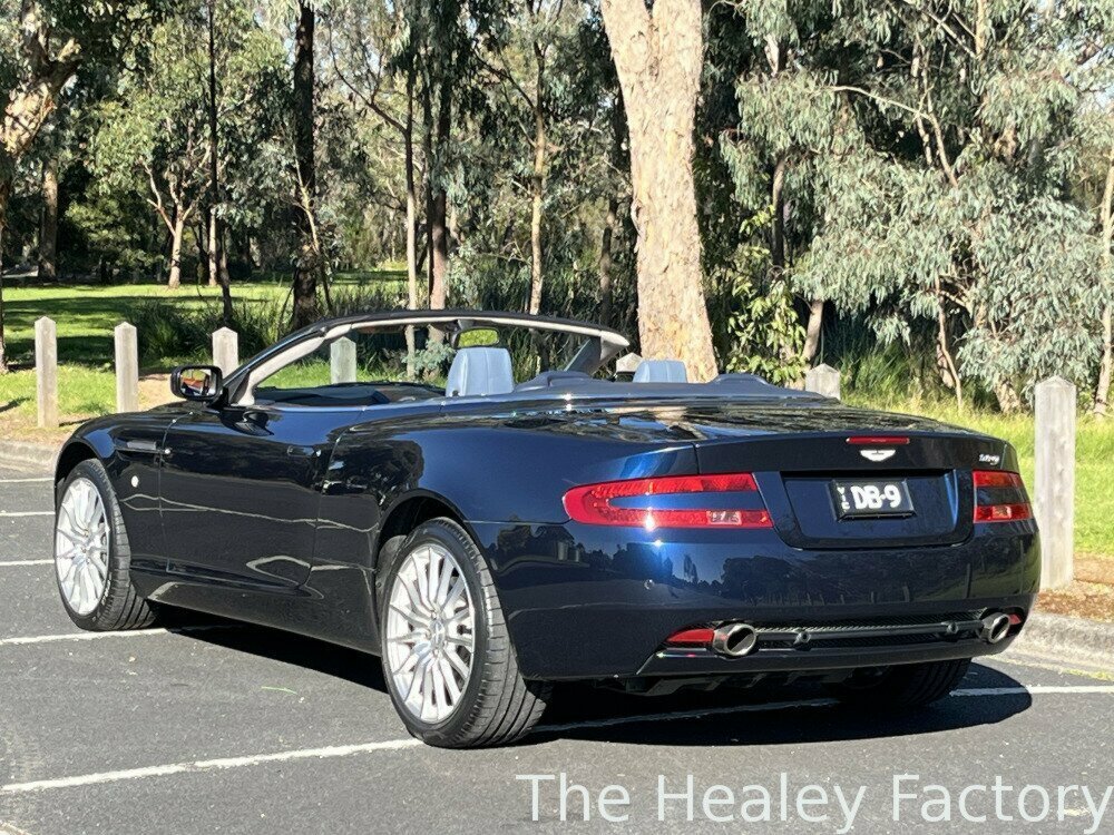2007 ASTON MARTIN DB9 VOLANTE 6 SP AUTO TOUCHTRONIC 2D CONVERTIBLE