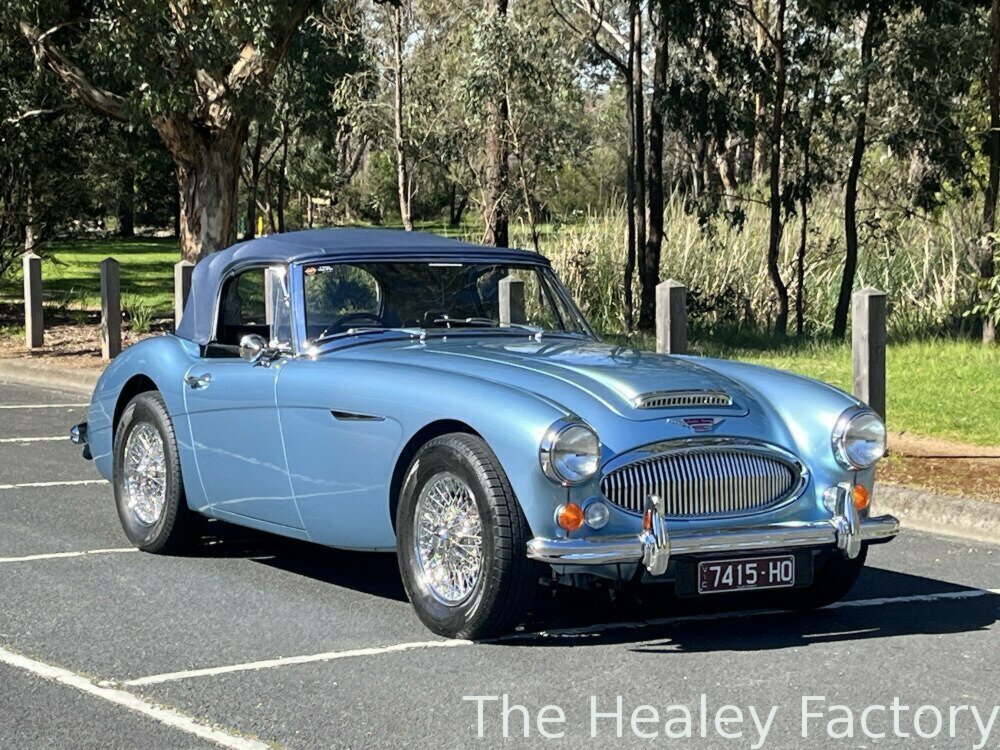 1967 AUSTIN HEALEY 3000 MK IIIA BJ8 2+2 4 SP MANUAL + OVERDRIVE 2D ROADSTER