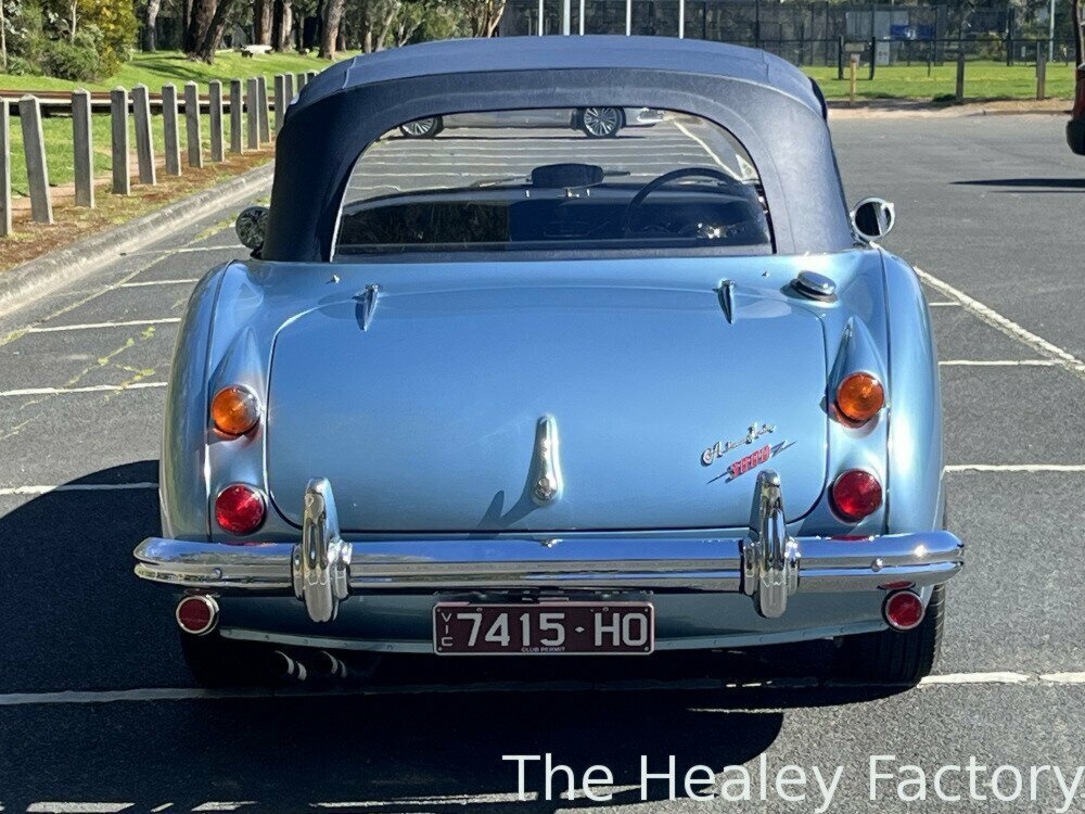 1967 AUSTIN HEALEY 3000 MK IIIA BJ8 2+2 4 SP MANUAL + OVERDRIVE 2D ROADSTER