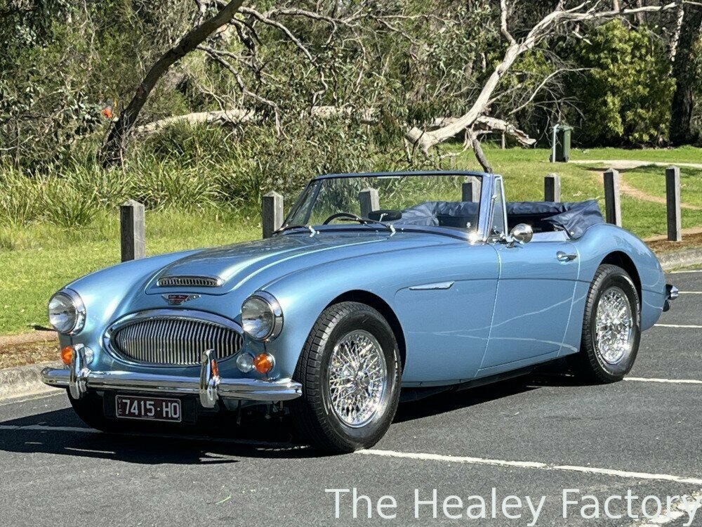 1967 AUSTIN HEALEY 3000 MK IIIA BJ8 2+2 4 SP MANUAL + OVERDRIVE 2D ROADSTER