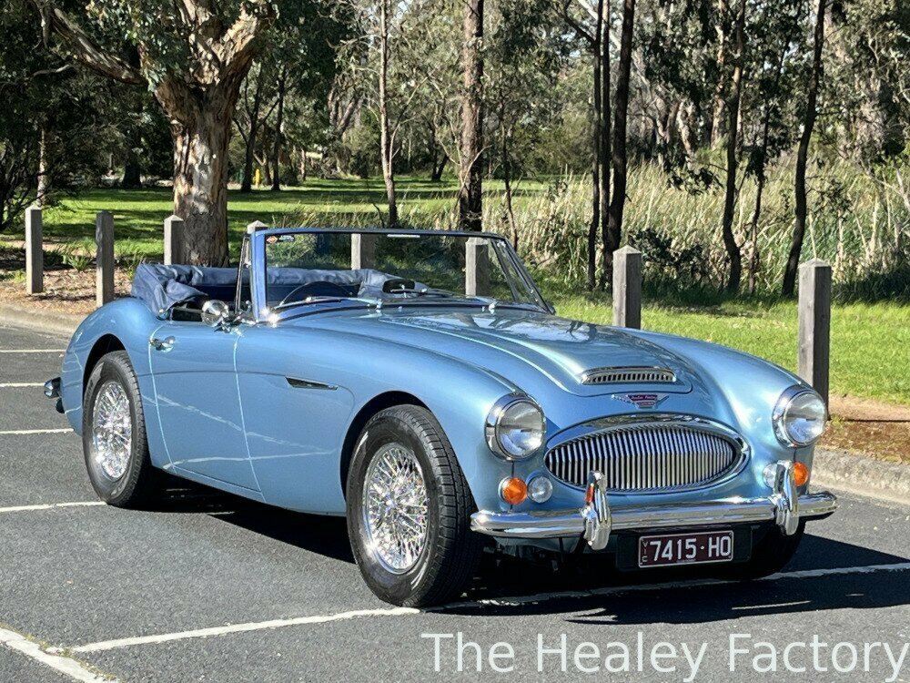 1967 AUSTIN HEALEY 3000 MK IIIA BJ8 2+2 4 SP MANUAL + OVERDRIVE 2D ROADSTER