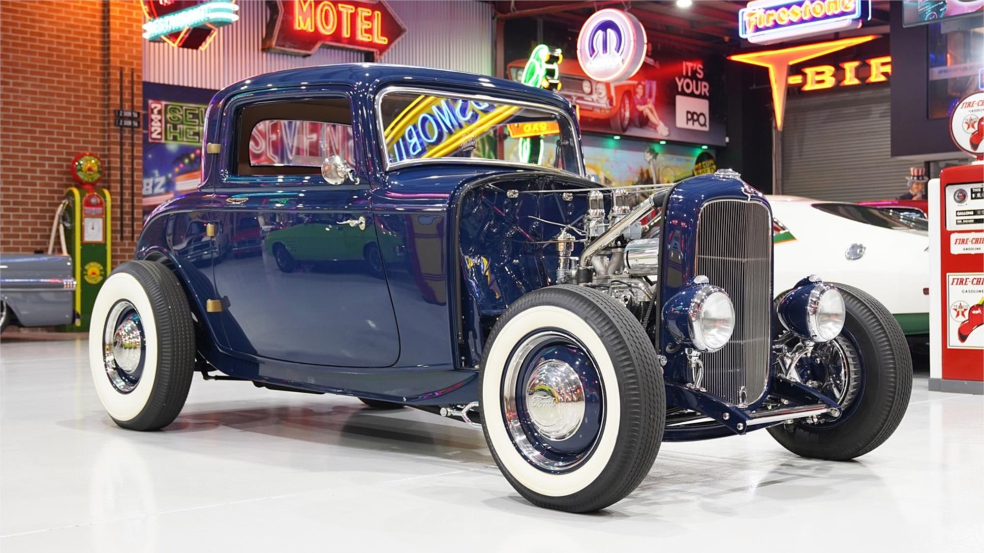 1932 FORD MODEL B MANUAL COUPE HOT ROD