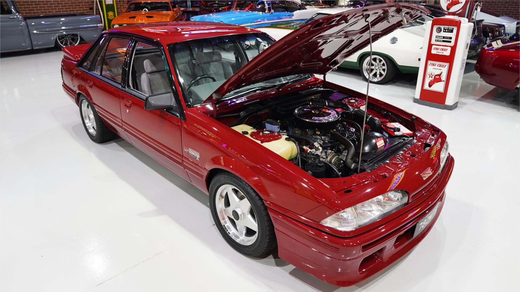 1986 HOLDEN COMMODORE VL SS GROUP A MANUAL 4D SEDAN