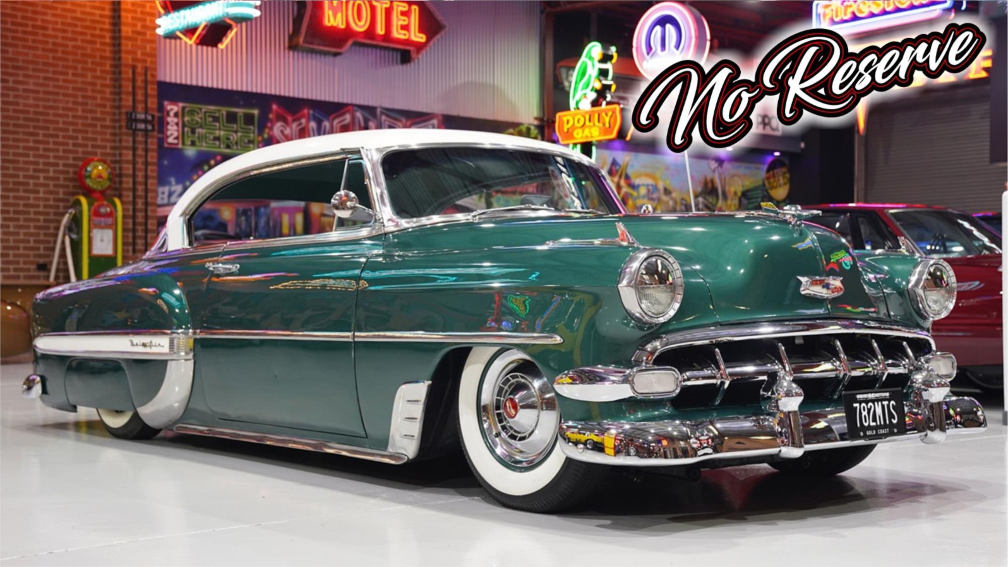 1954 CHEVROLET BEL AIR MANUAL COUPE