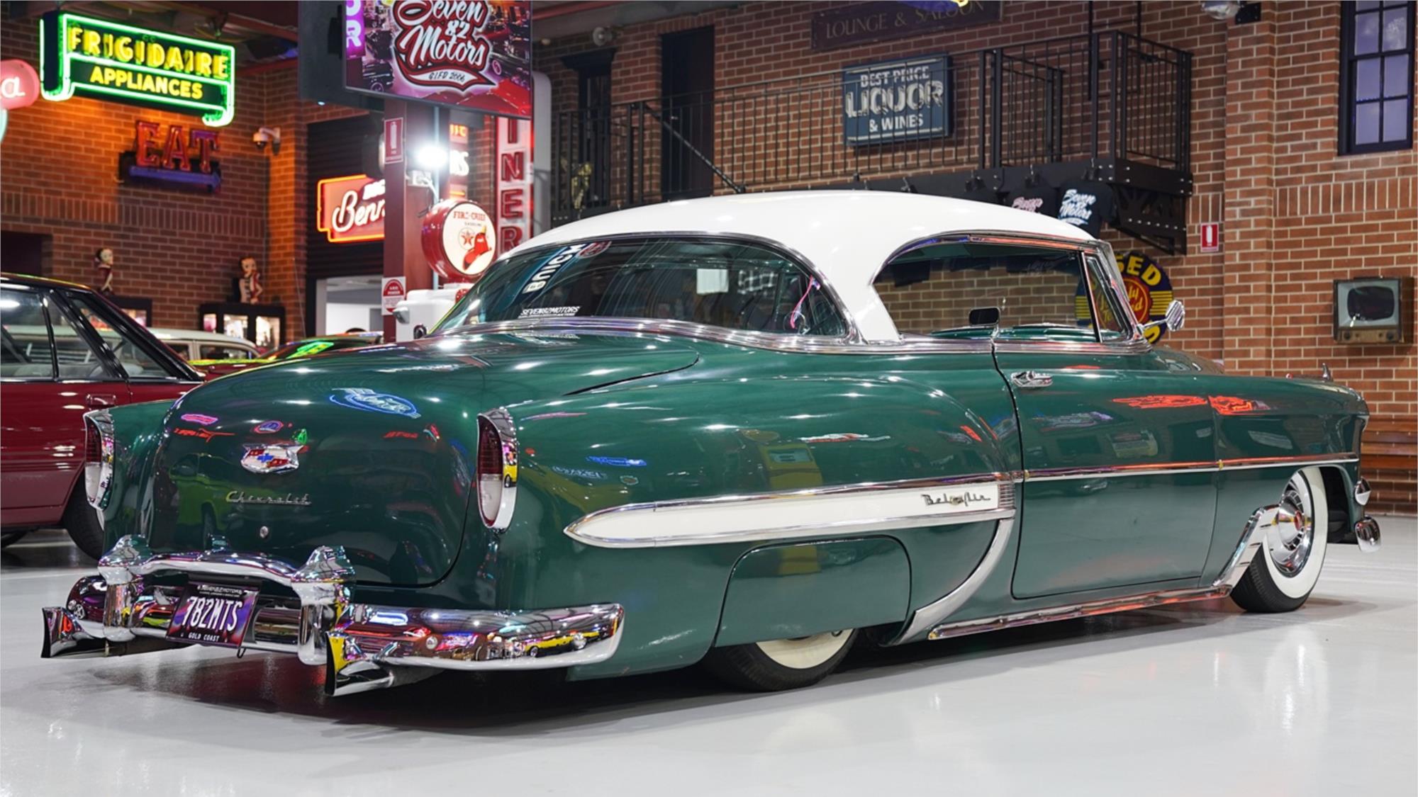 1954 CHEVROLET BEL AIR MANUAL COUPE