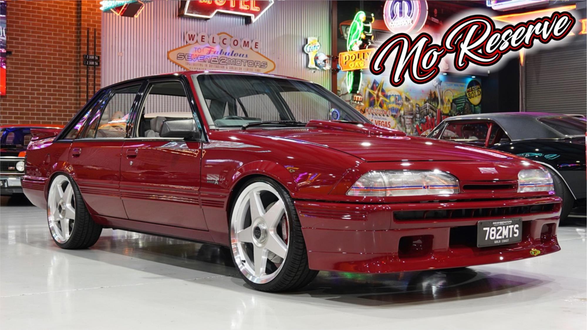 1988 HOLDEN COMMODORE VL SS GROUP A TRIBUTE MANUAL SEDAN