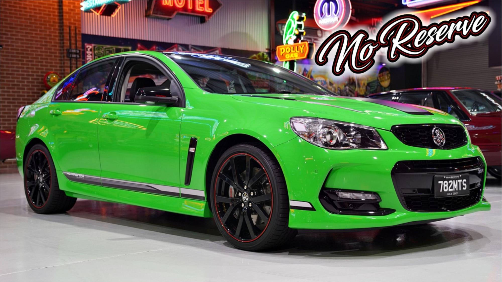 2017 HOLDEN COMMODORE VF II MOTORSPORT MANUAL SEDAN