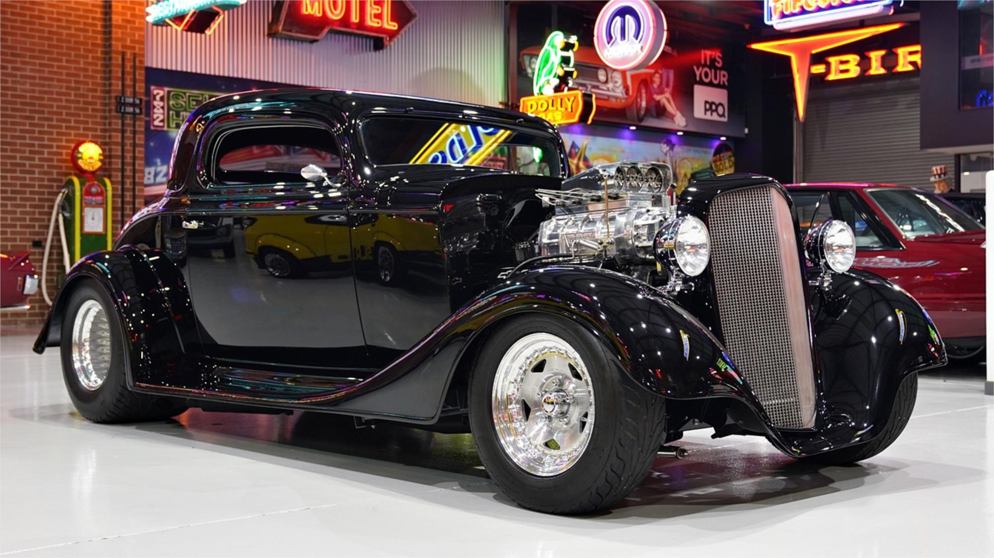 1934 CHEVROLET MASTER AUTOMATIC HOT ROD COUPE