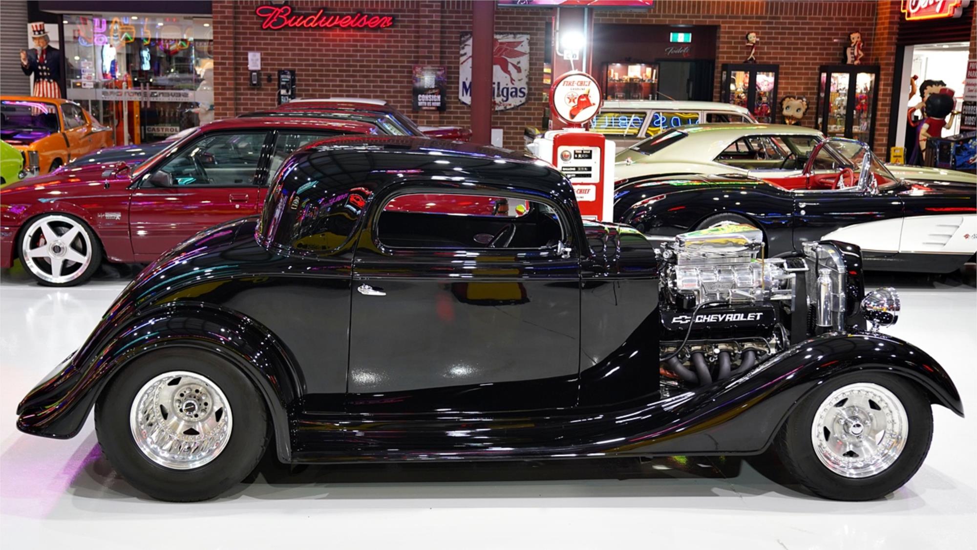 1934 CHEVROLET MASTER AUTOMATIC HOT ROD COUPE