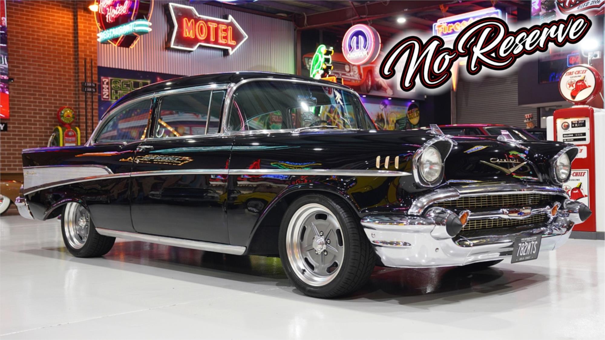 1957 CHEVROLET 210 AUTOMATIC TWO DOOR SEDAN