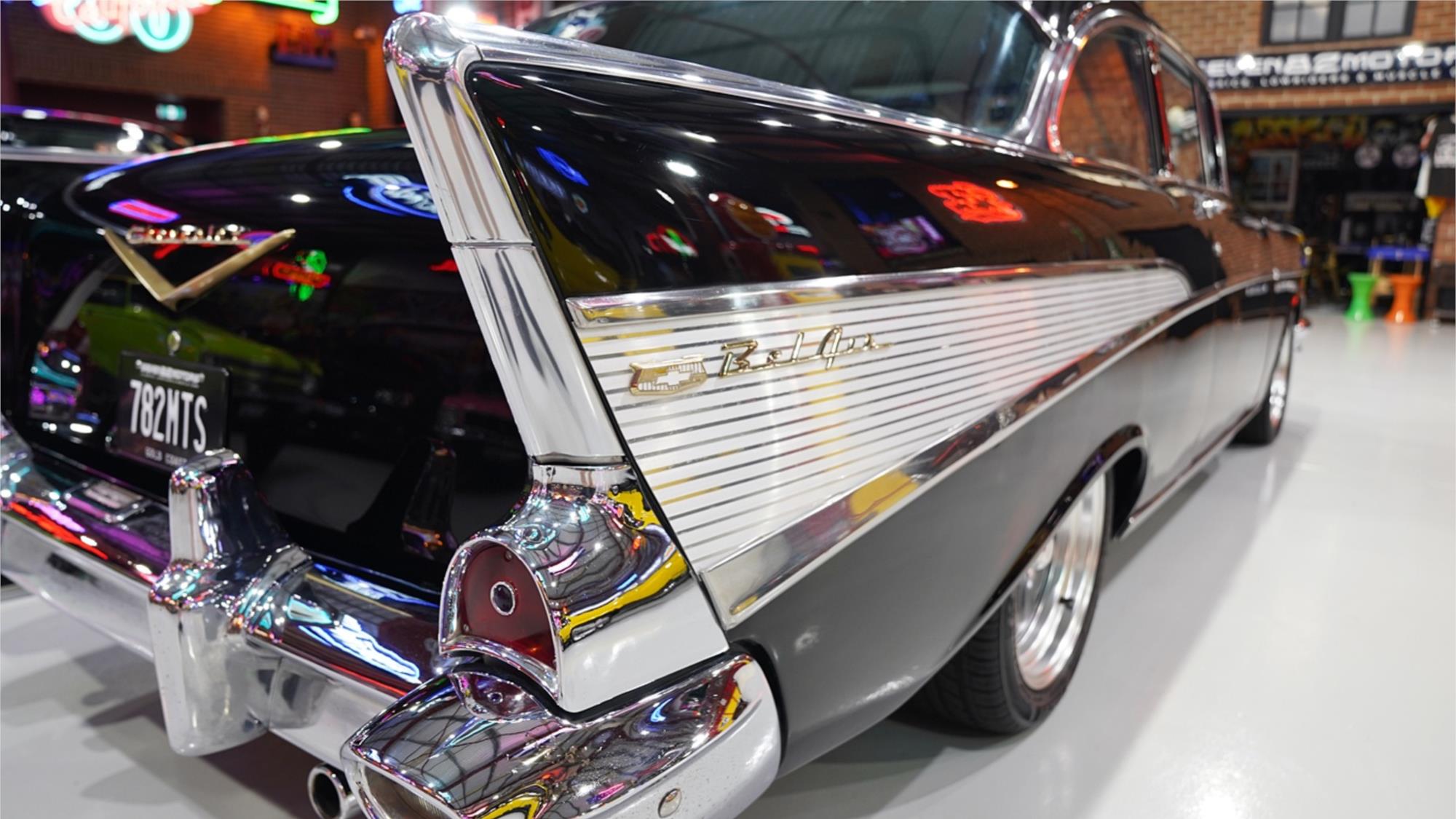 1957 CHEVROLET 210 AUTOMATIC TWO DOOR SEDAN