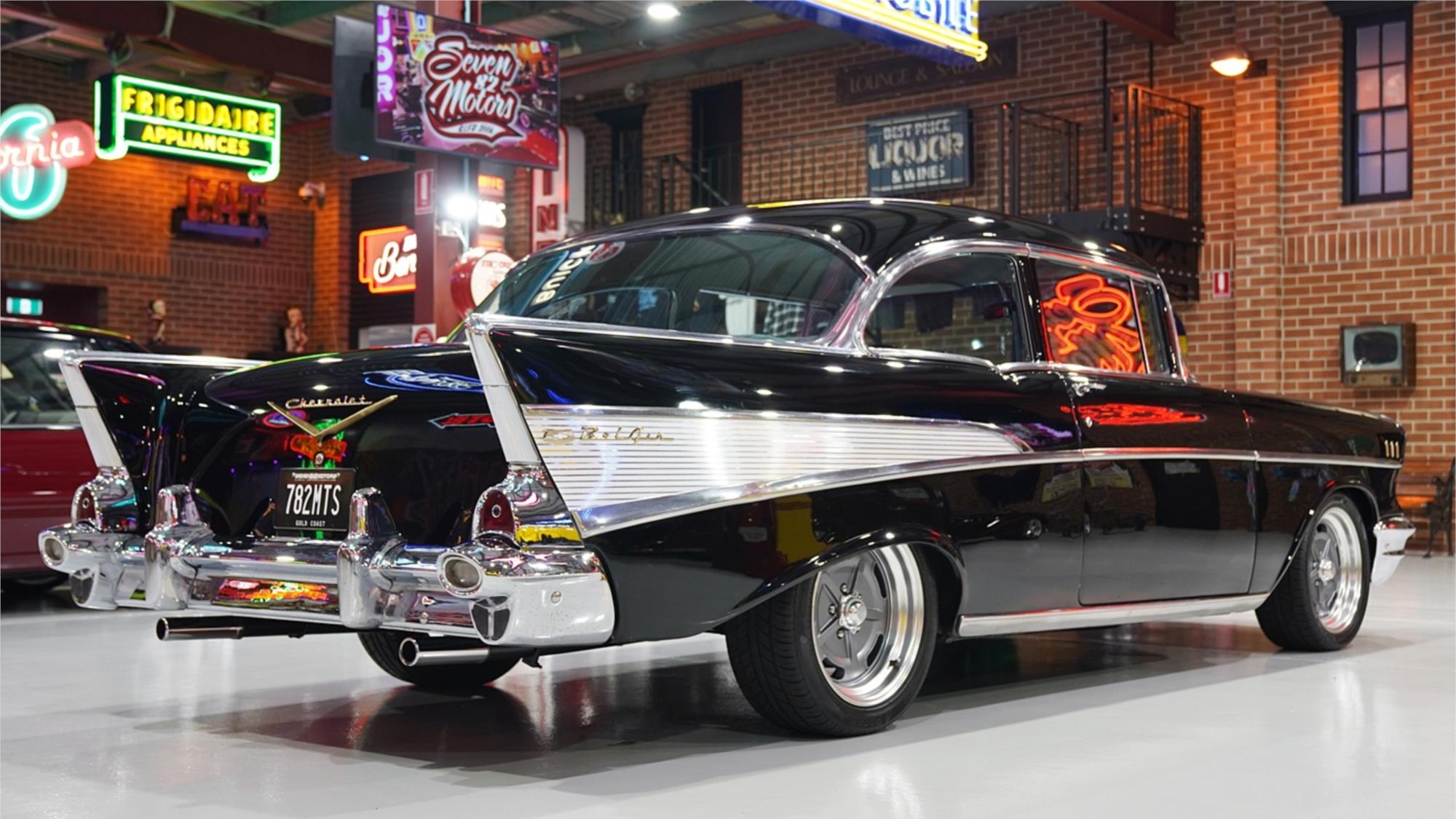 1957 CHEVROLET 210 AUTOMATIC TWO DOOR SEDAN