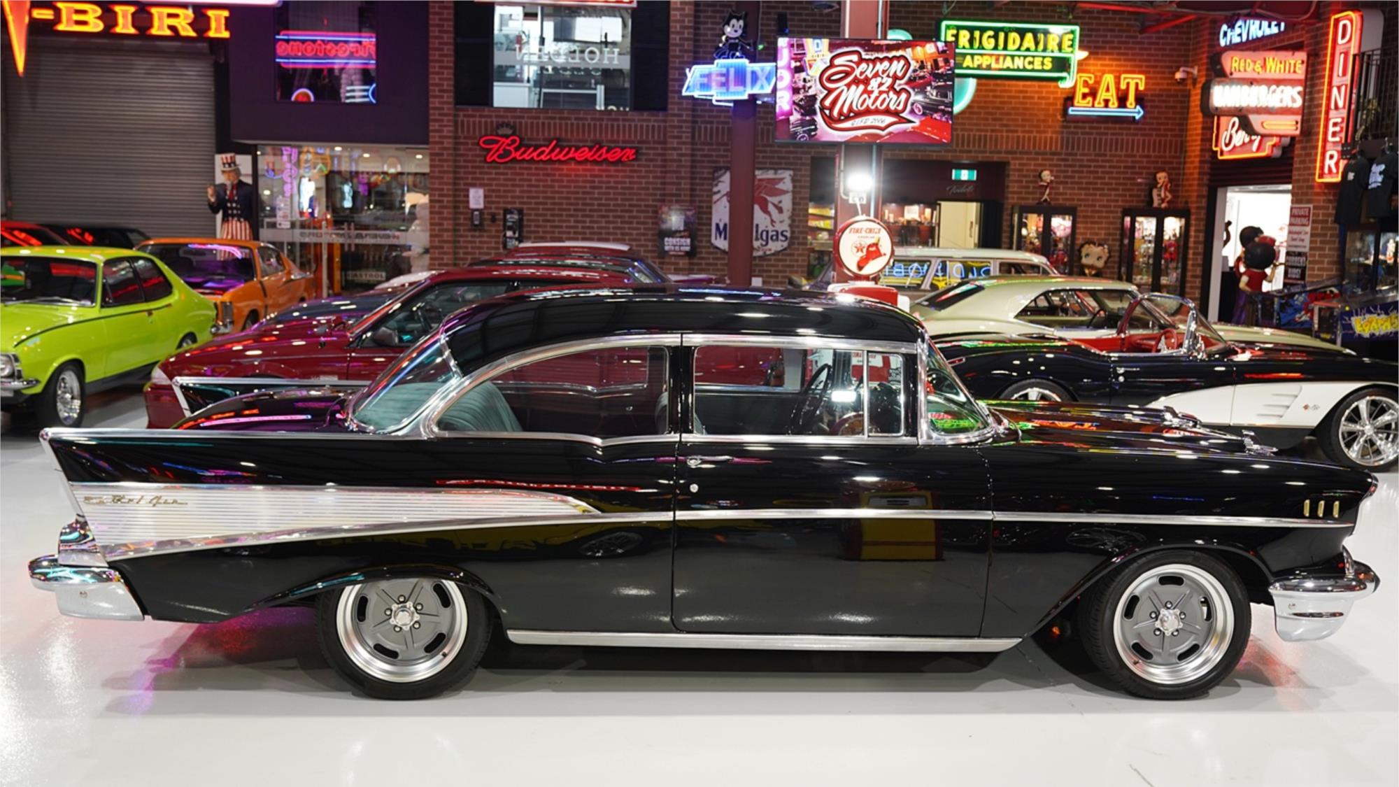 1957 CHEVROLET 210 AUTOMATIC TWO DOOR SEDAN