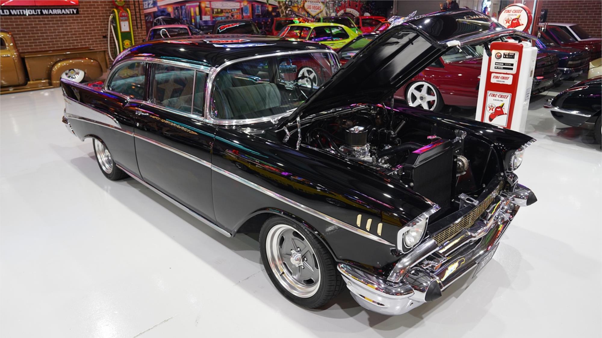 1957 CHEVROLET 210 AUTOMATIC TWO DOOR SEDAN