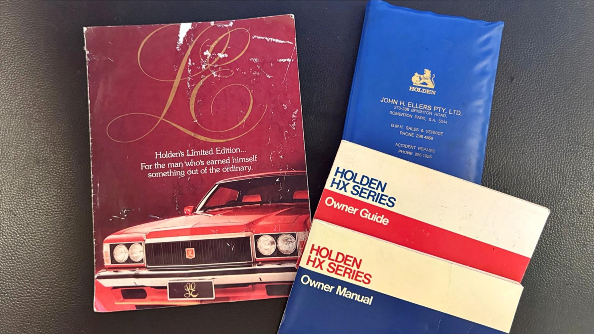 1976 HOLDEN MONARO HX LE AUTOMATIC COUPE
