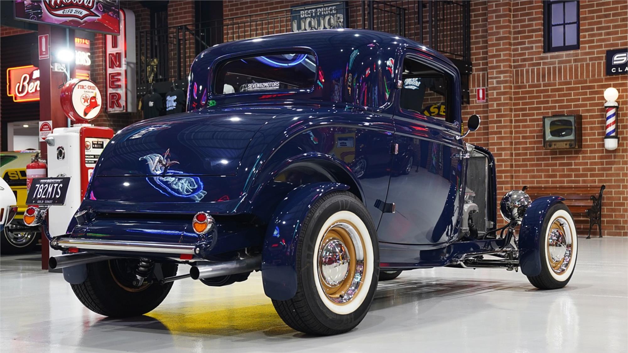 1932 FORD MODEL B DELUXE AUTOMATIC COUPE HOT ROD