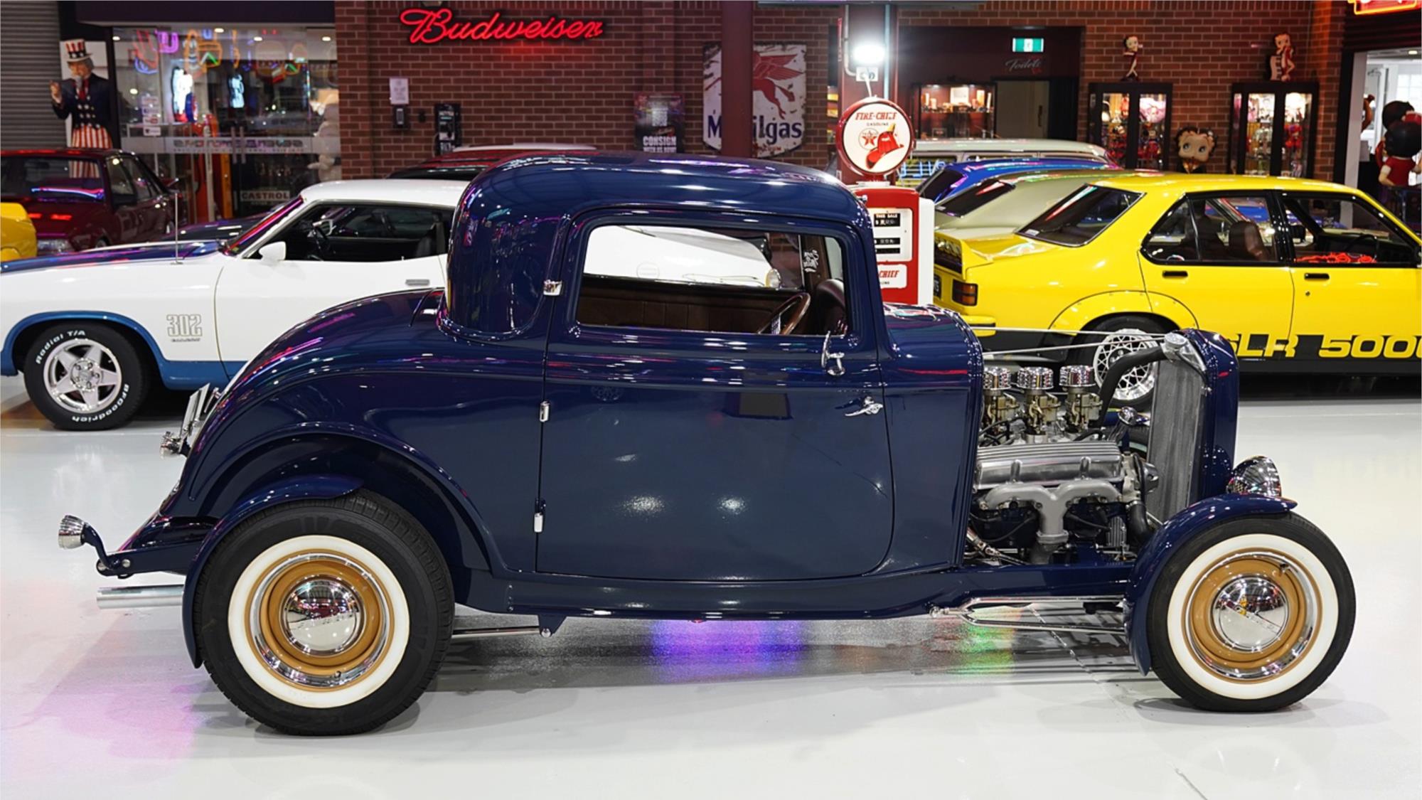 1932 FORD MODEL B DELUXE AUTOMATIC COUPE HOT ROD