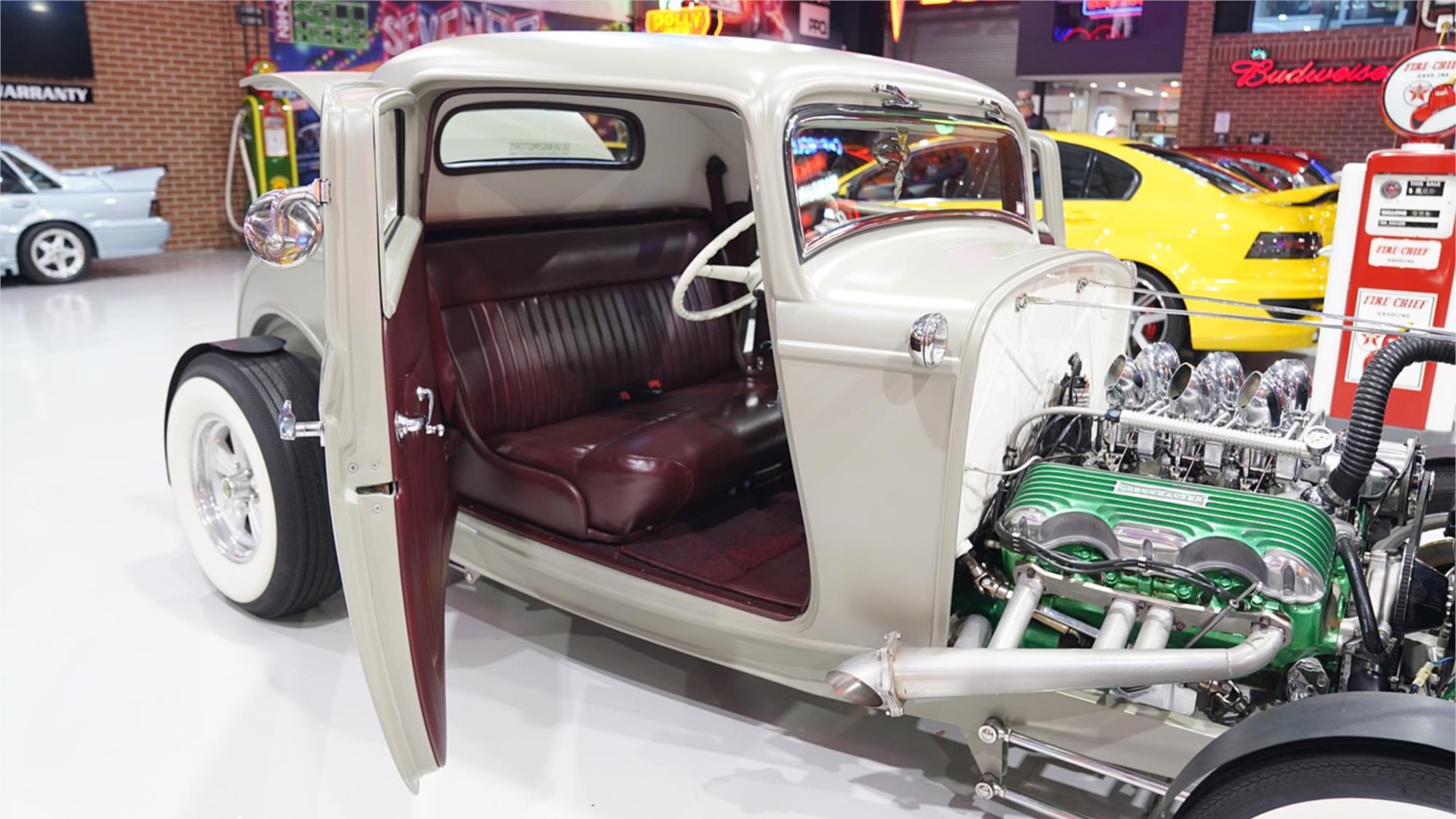 1932 FORD THREE WINDOW HOT ROD AUTOMATIC COUPE