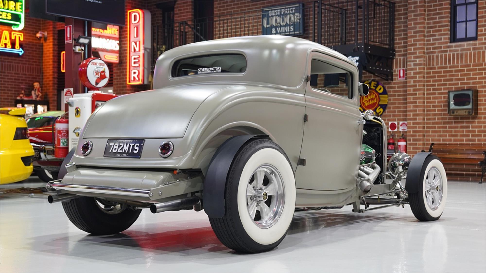 1932 FORD THREE WINDOW HOT ROD AUTOMATIC COUPE