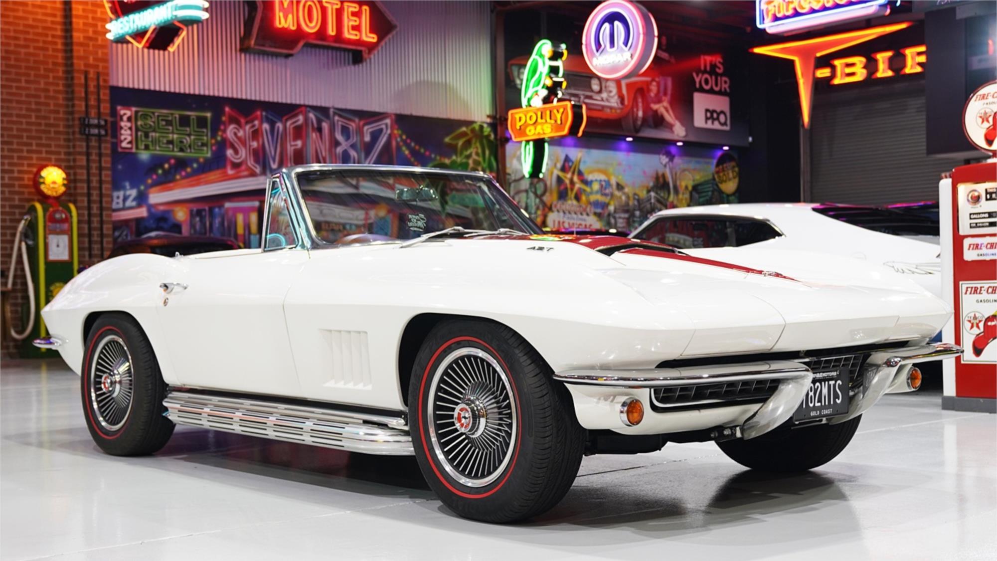 1967 CHEVROLET CORVETTE C2 STING RAY MANUAL ROADSTER