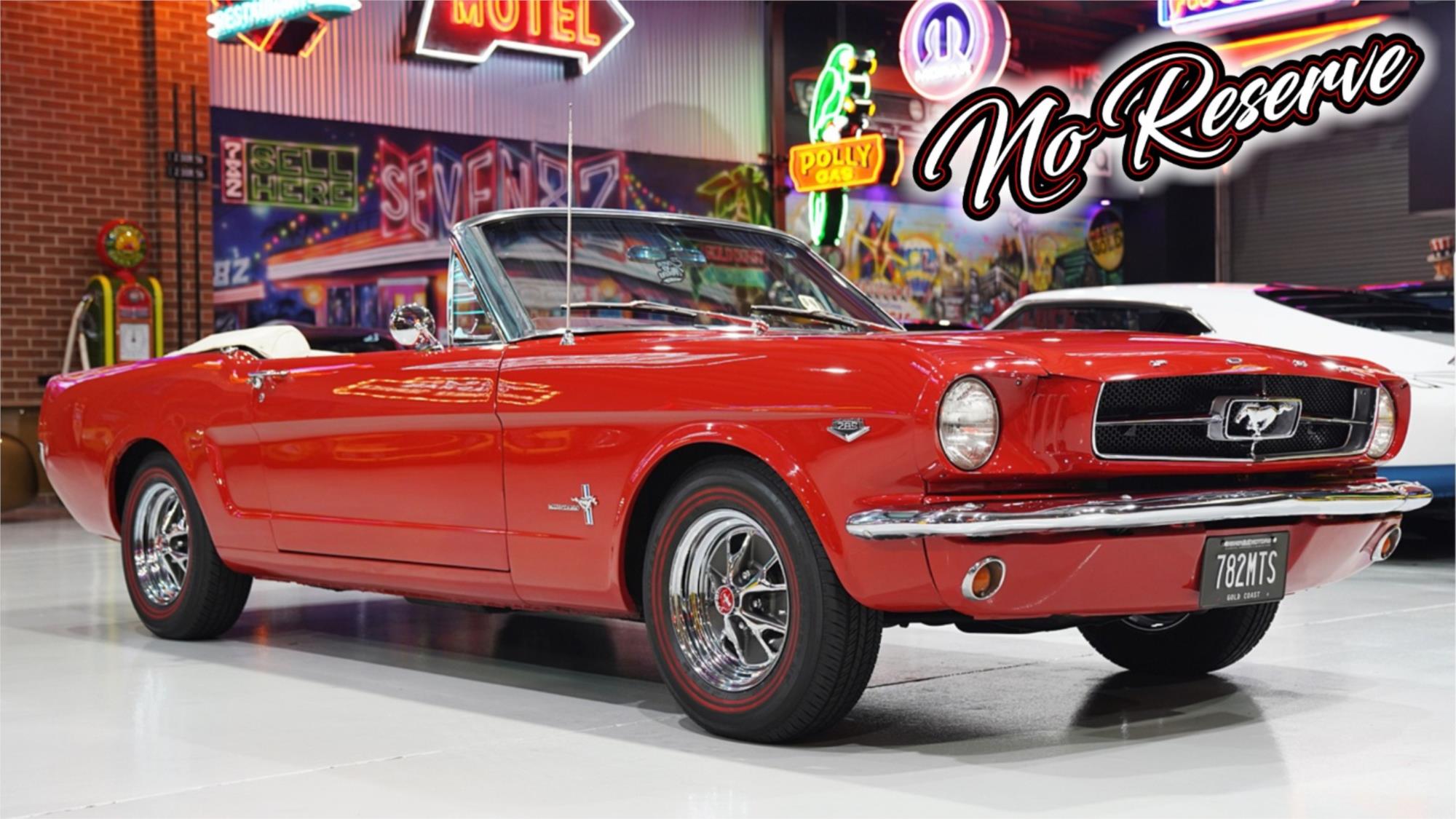 1965 FORD MUSTANG MANUAL CONVERTIBLE