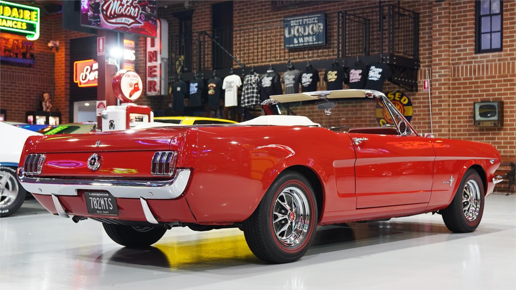 1965 FORD MUSTANG MANUAL CONVERTIBLE