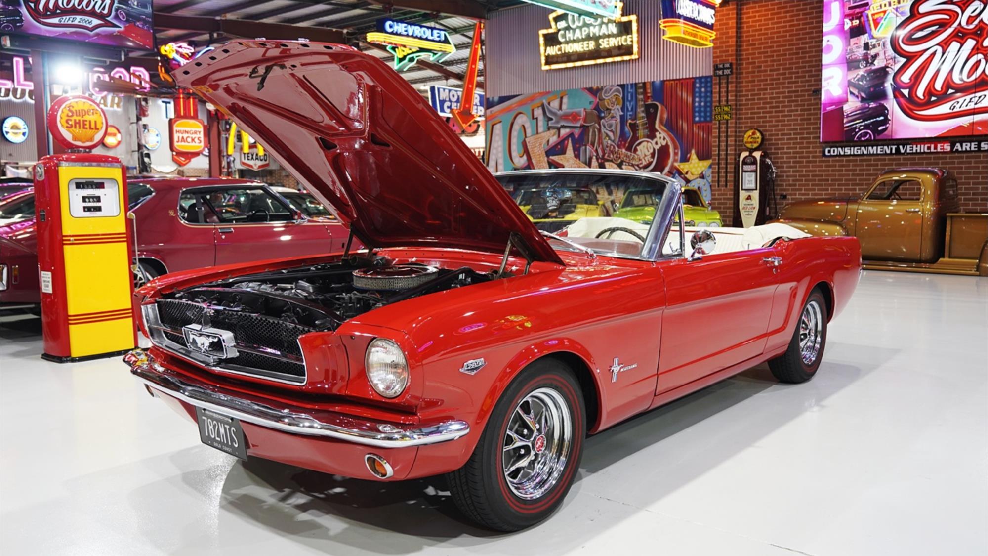 1965 FORD MUSTANG MANUAL CONVERTIBLE