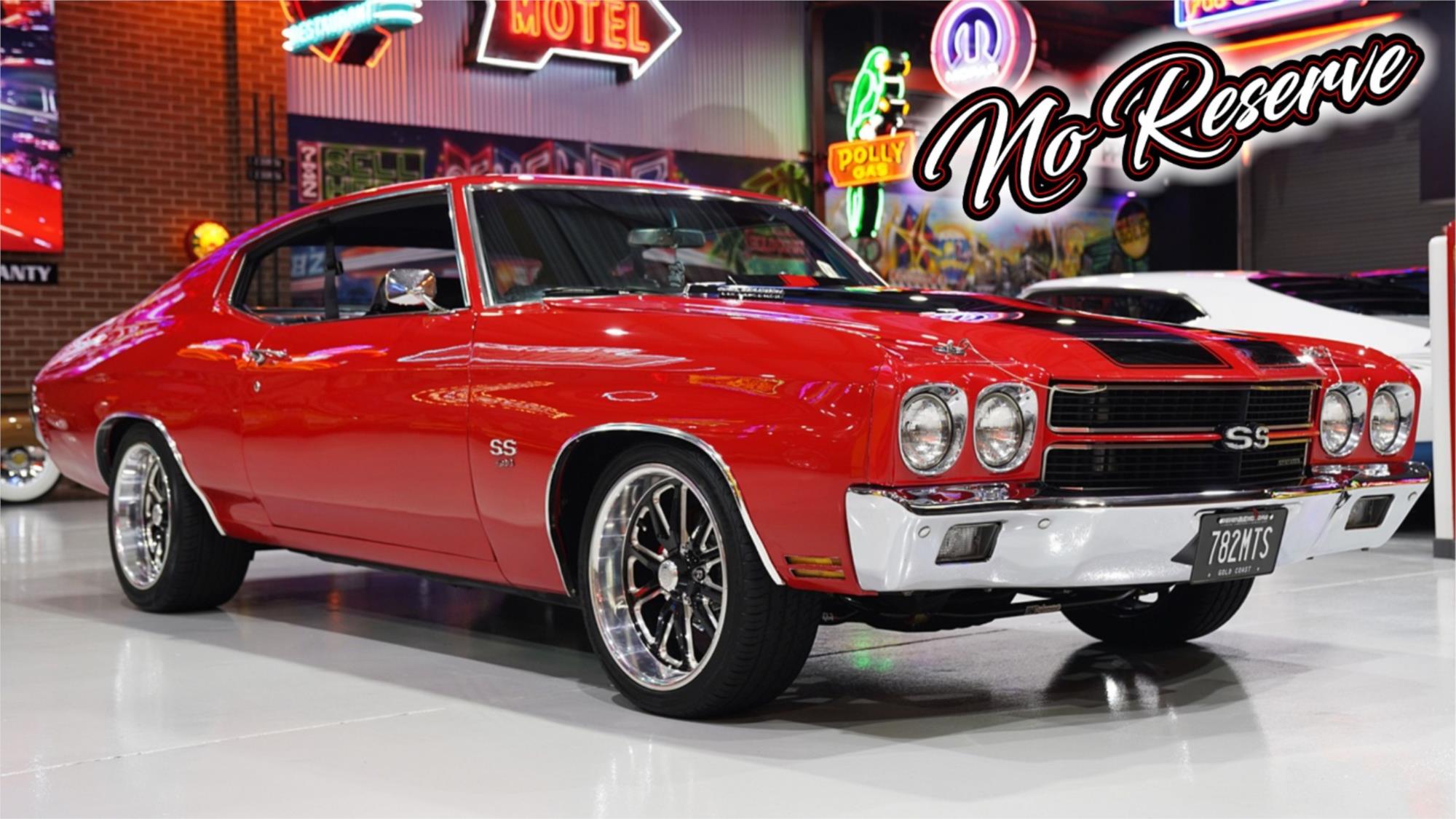 1970 CHEVROLET CHEVELLE AUTOMATIC COUPE