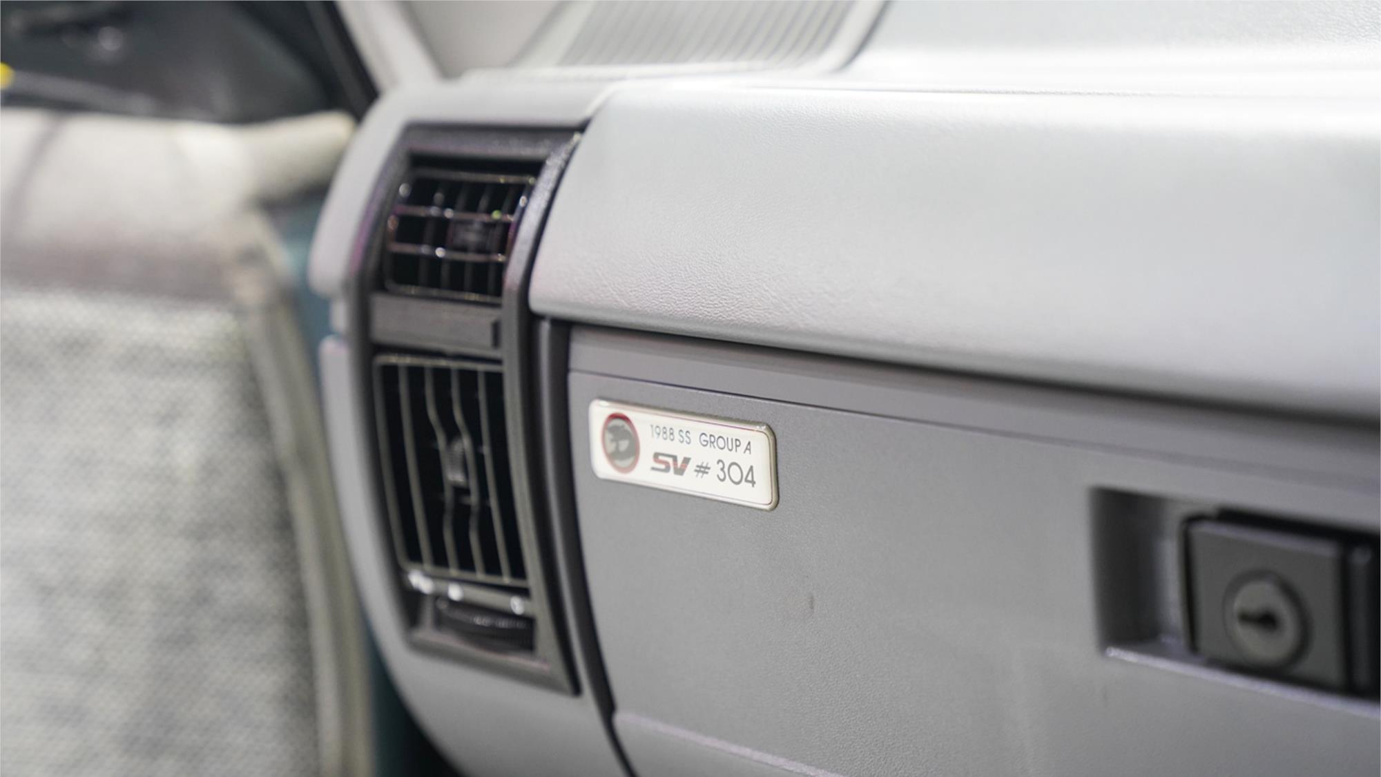 1988 HOLDEN SPECIAL VEHICLES COMMODORE VL SS GROUP A MANUAL SEDAN