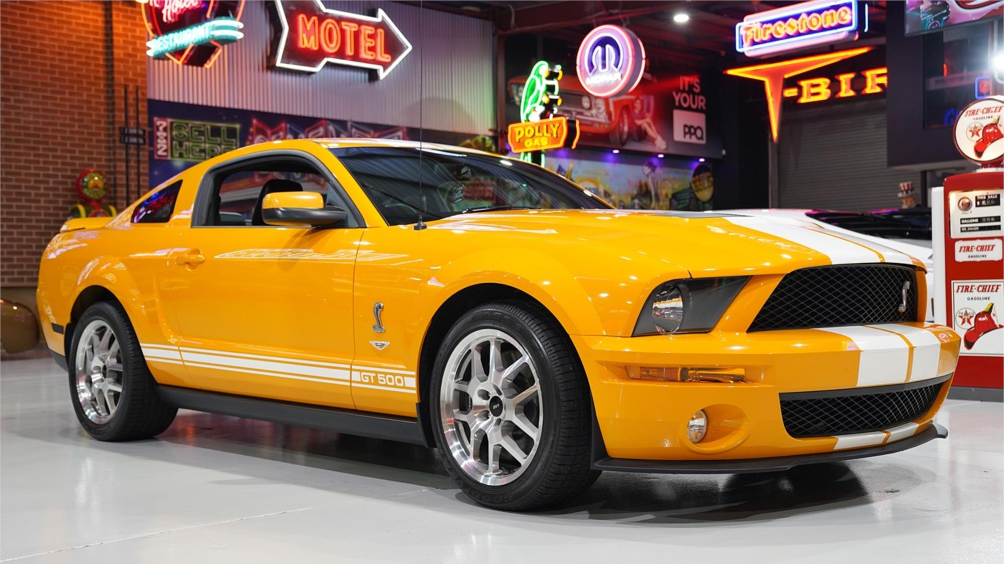 2007 FORD MUSTANG GT500 SHELBY MANUAL COUPE