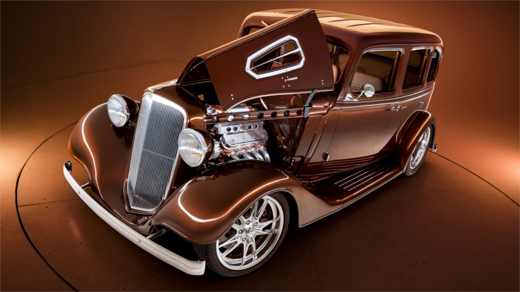 1934 CHEVROLET HOT ROD SEDAN MANUAL SEDAN