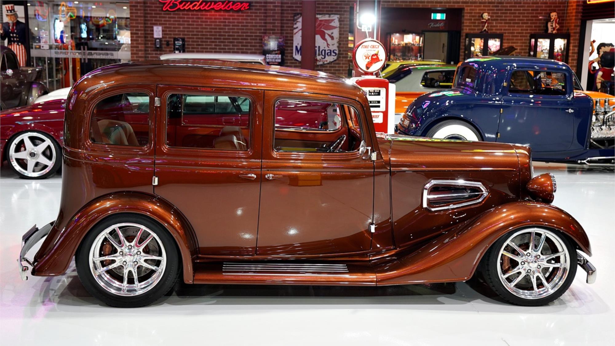 1934 CHEVROLET HOT ROD SEDAN MANUAL SEDAN