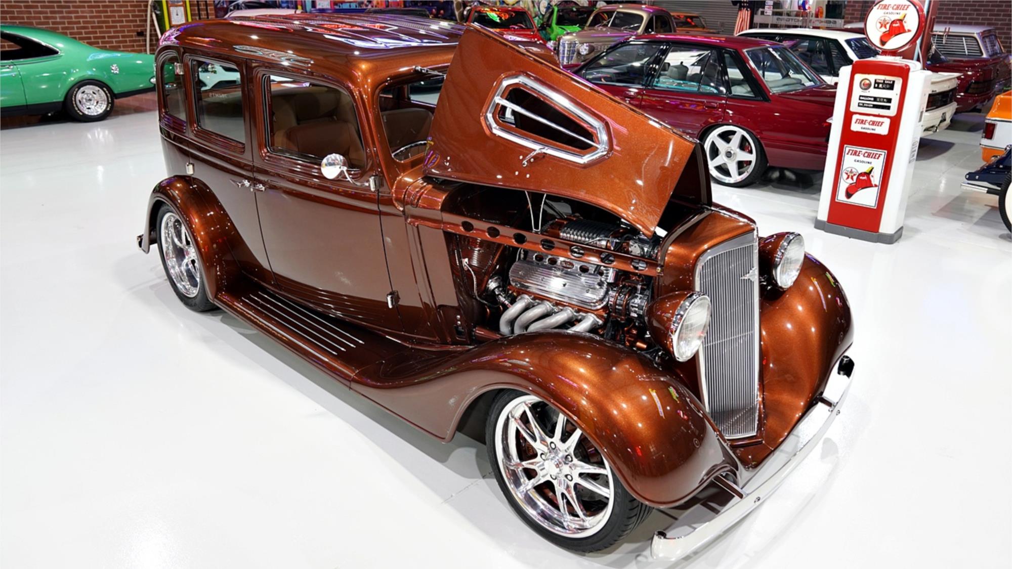 1934 CHEVROLET HOT ROD SEDAN MANUAL SEDAN
