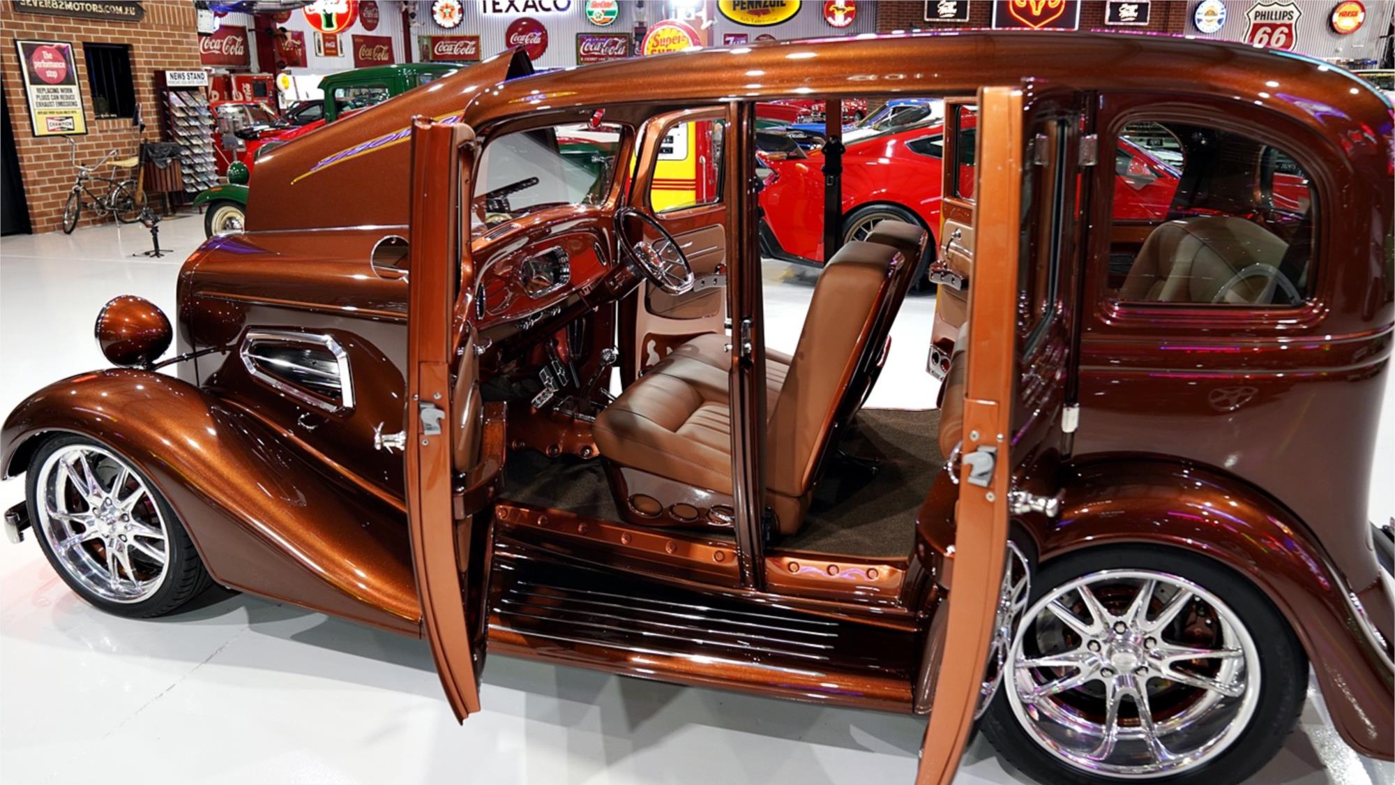1934 CHEVROLET HOT ROD SEDAN MANUAL SEDAN