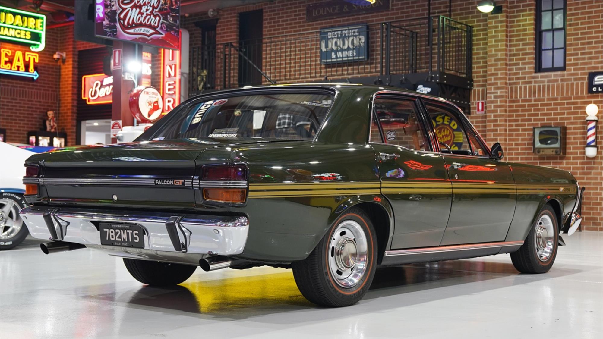 1970 FORD FALCON XY GT AUTOMATIC SEDAN