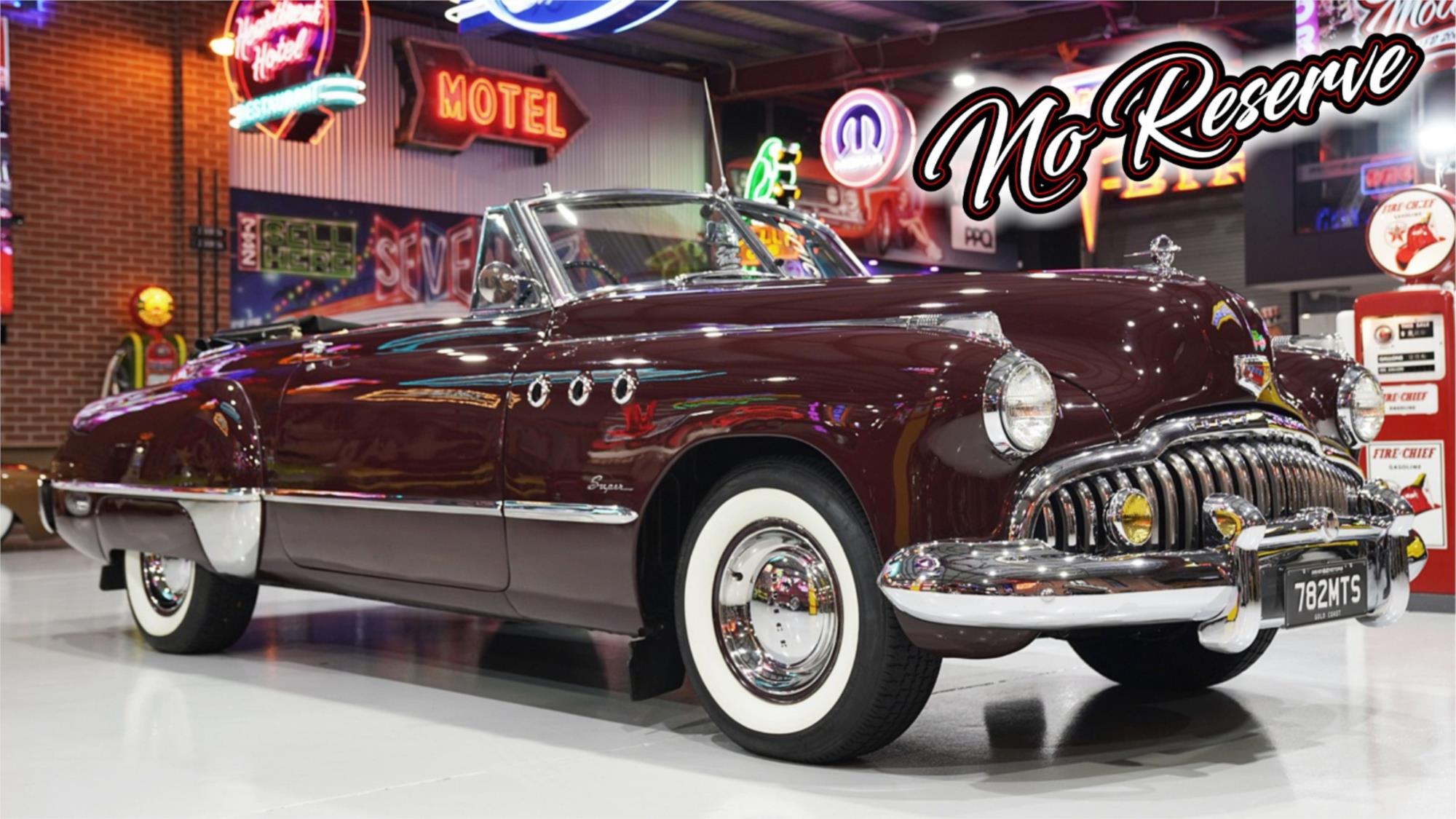 1949 BUICK SUPER 56C MANUAL CONVERTIBLE