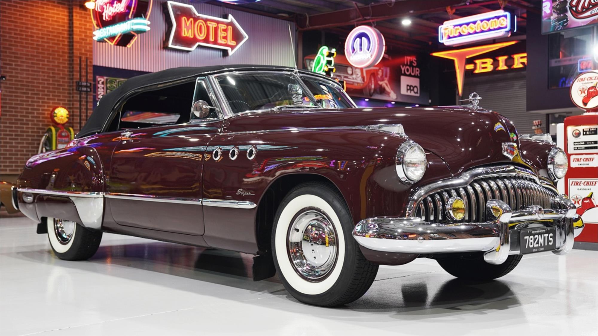 1949 BUICK SUPER 56C MANUAL CONVERTIBLE