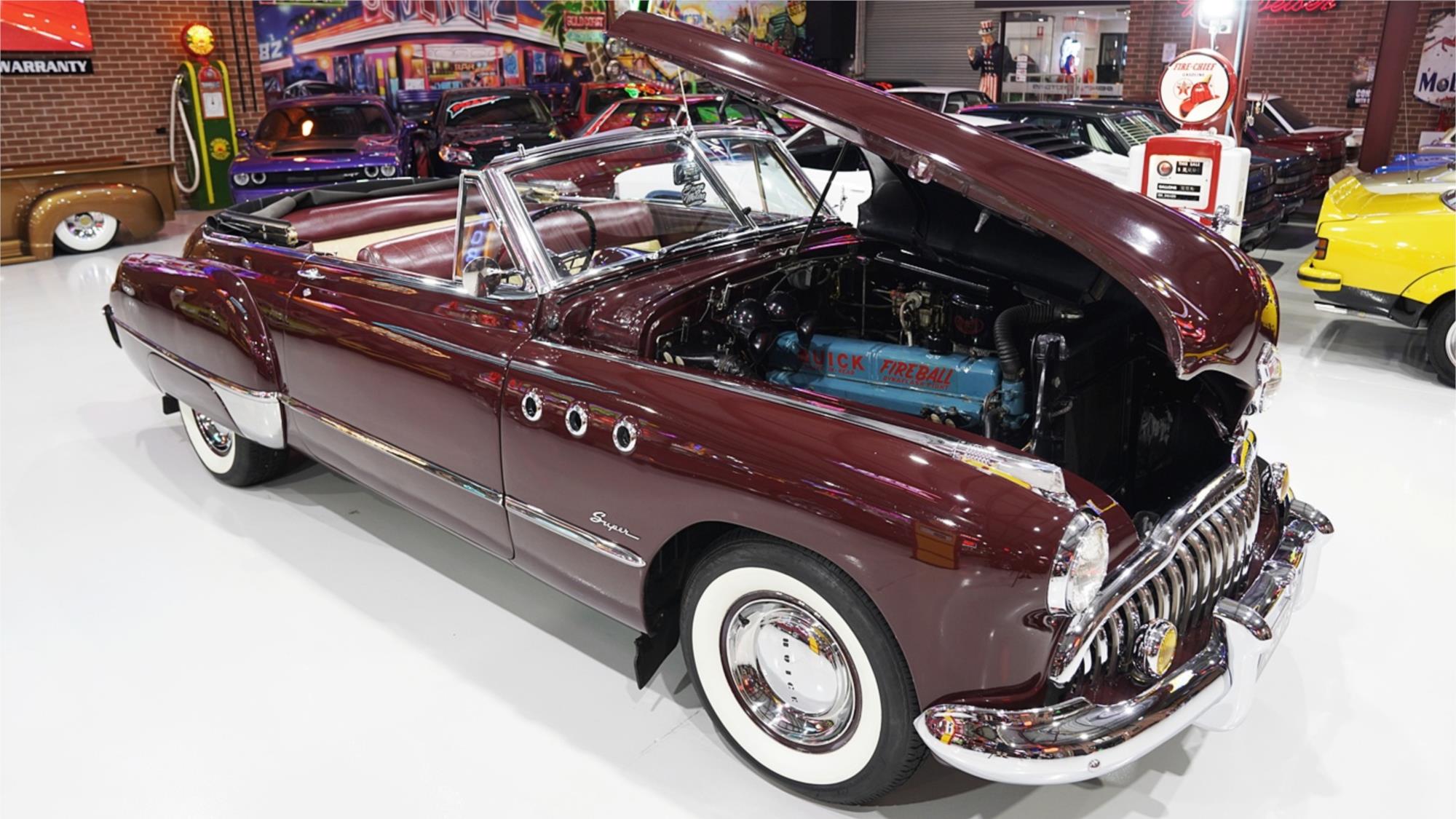 1949 BUICK SUPER 56C MANUAL CONVERTIBLE