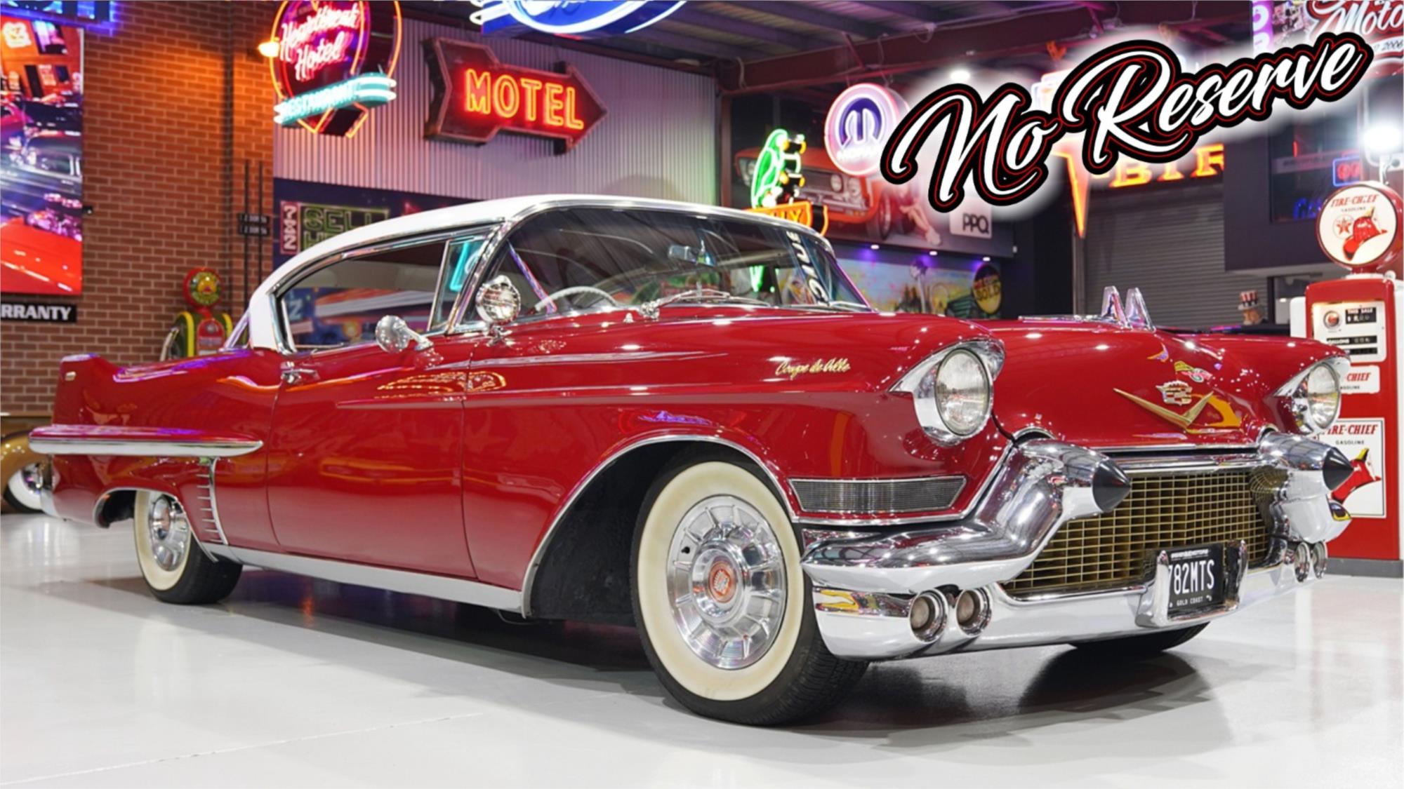 1957 CADILLAC DE VILLE AUTOMATIC COUPE