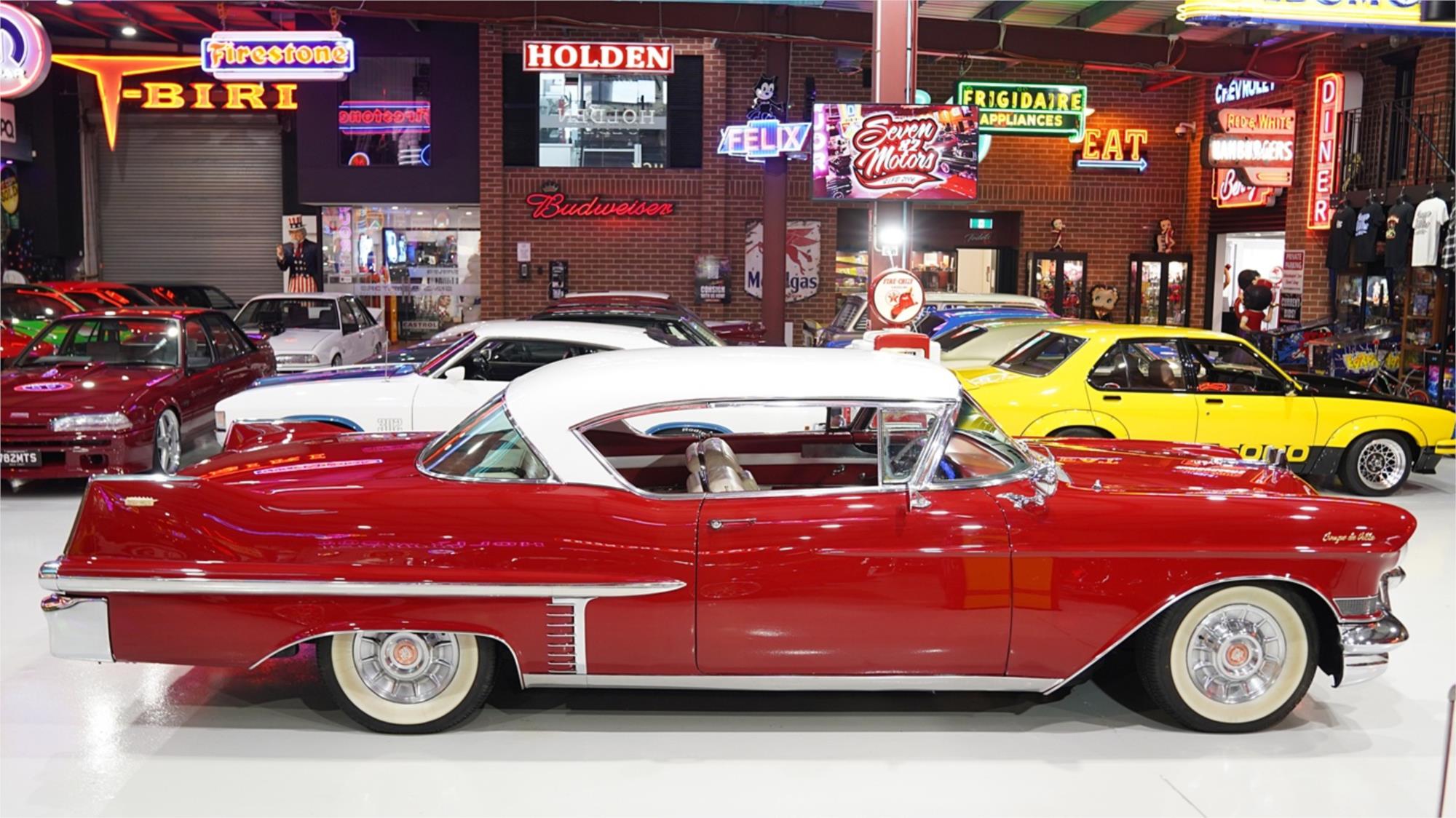 1957 CADILLAC DE VILLE AUTOMATIC COUPE