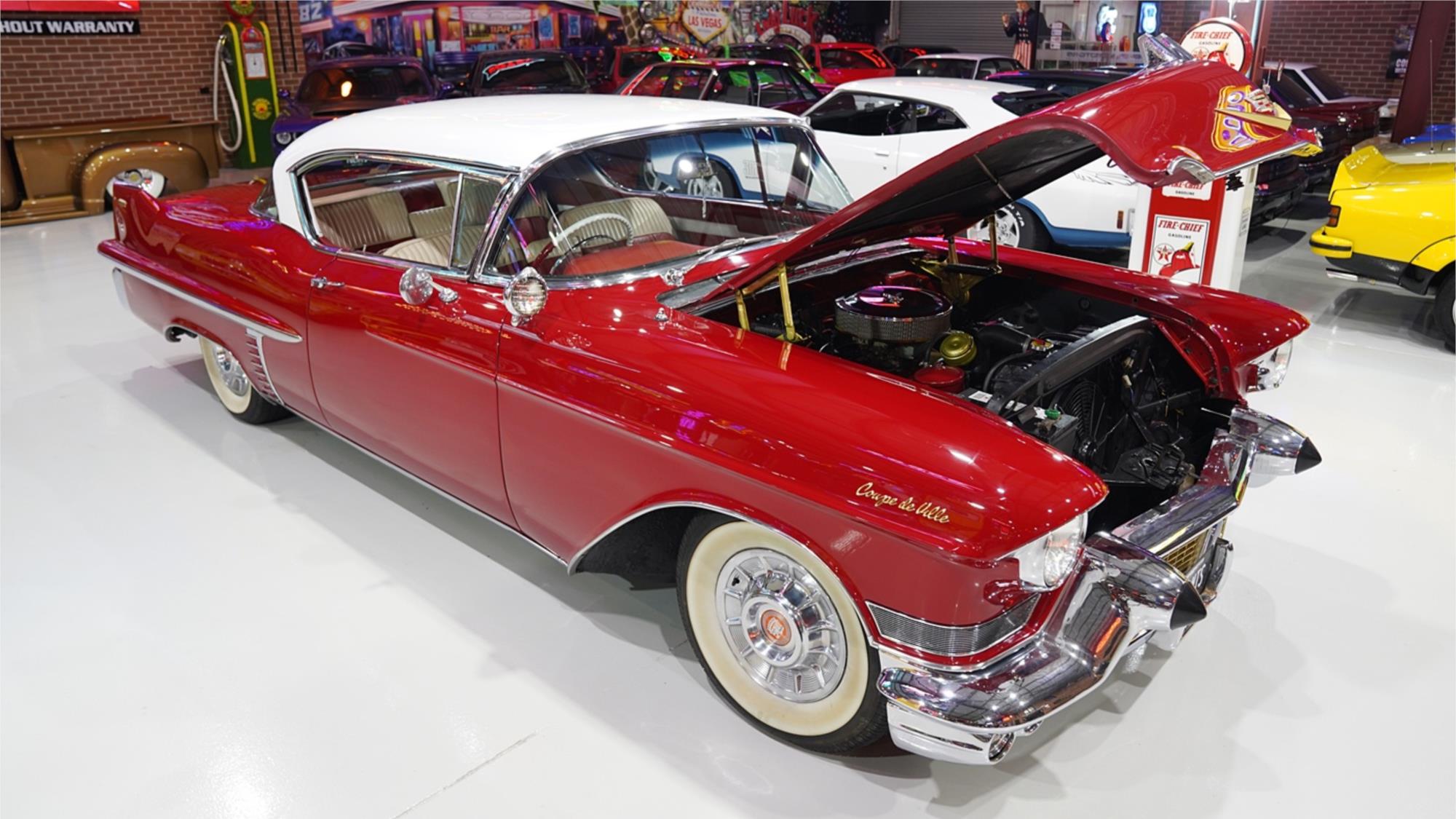 1957 CADILLAC DE VILLE AUTOMATIC COUPE