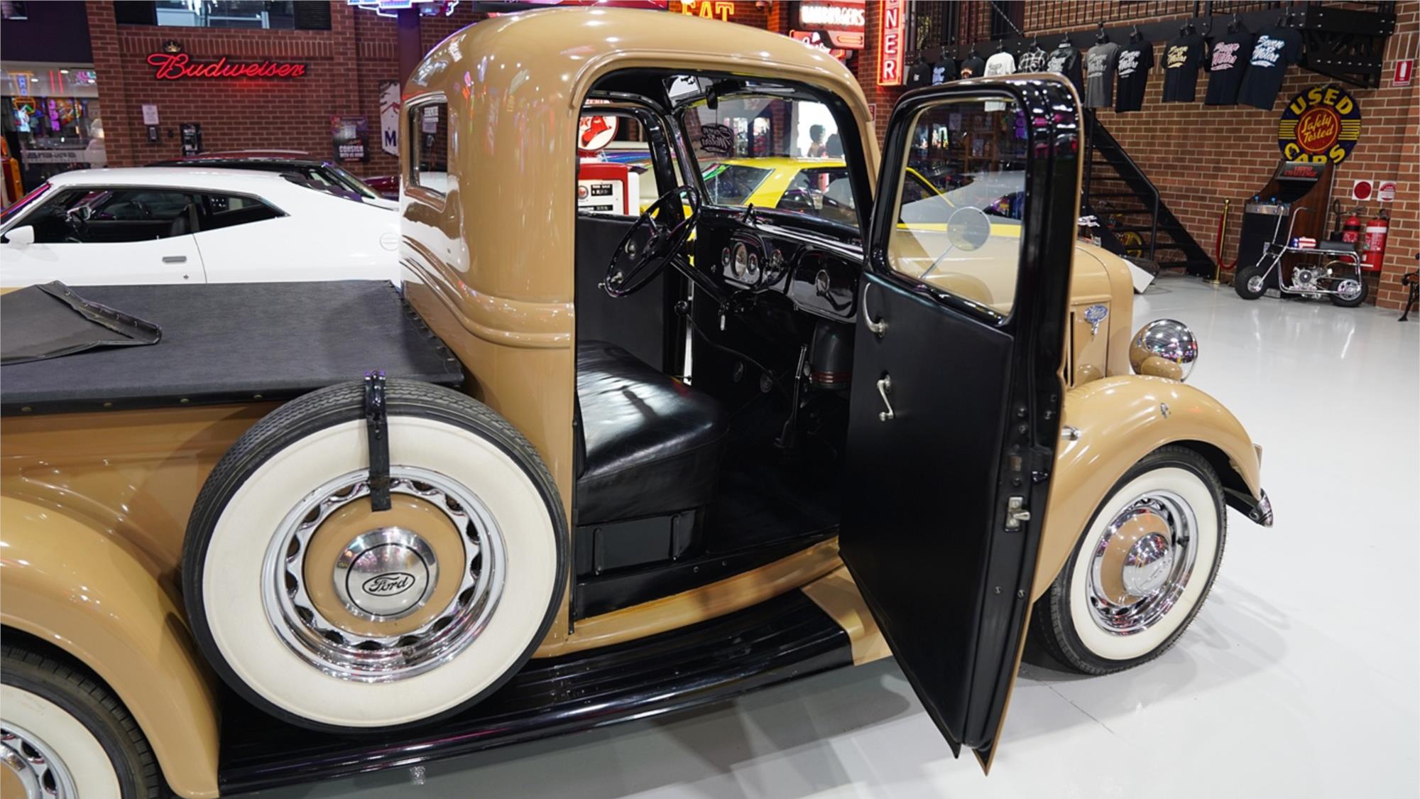 1936 FORD FLATHEAD V8 PICKUP MANUAL PICK UP TRUCK