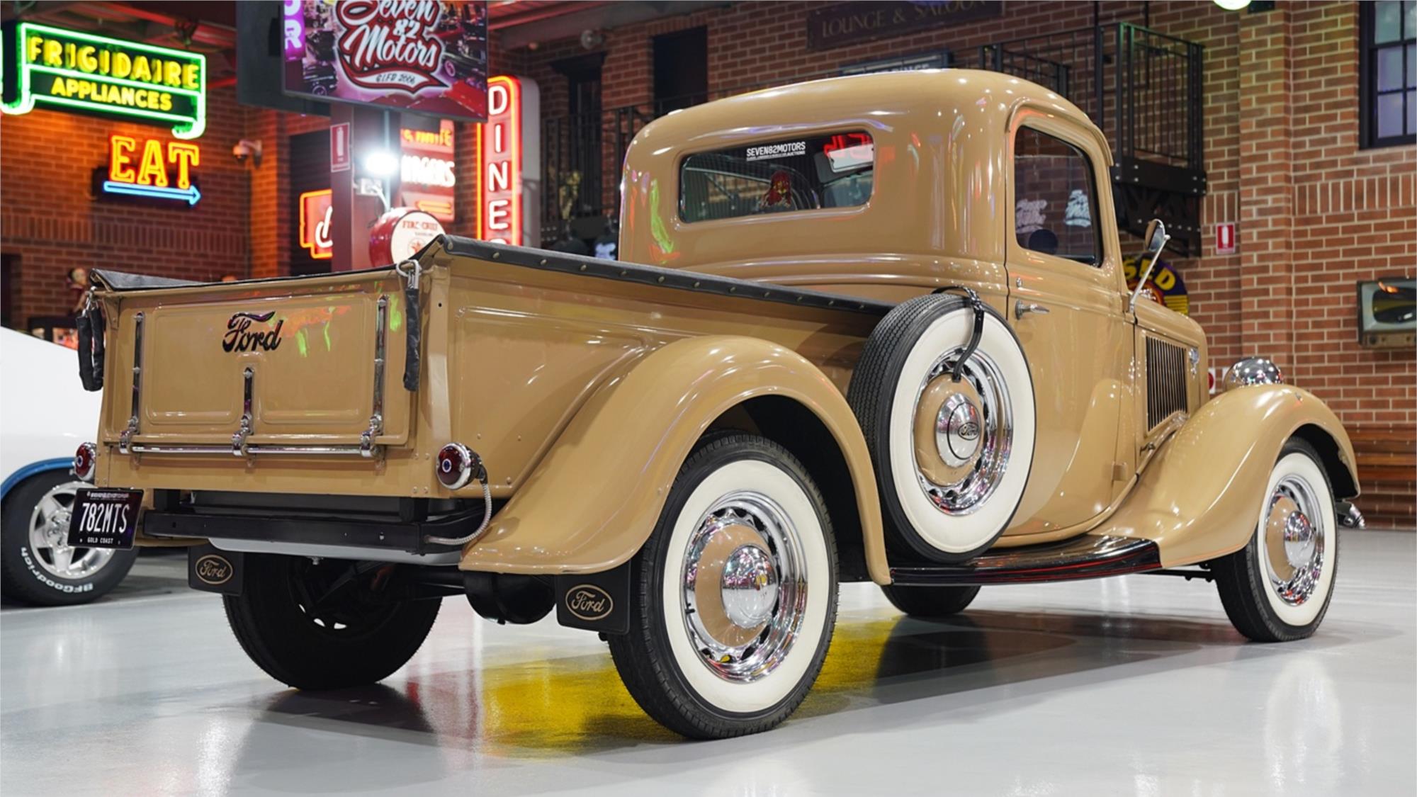 1936 FORD FLATHEAD V8 PICKUP MANUAL PICK UP TRUCK