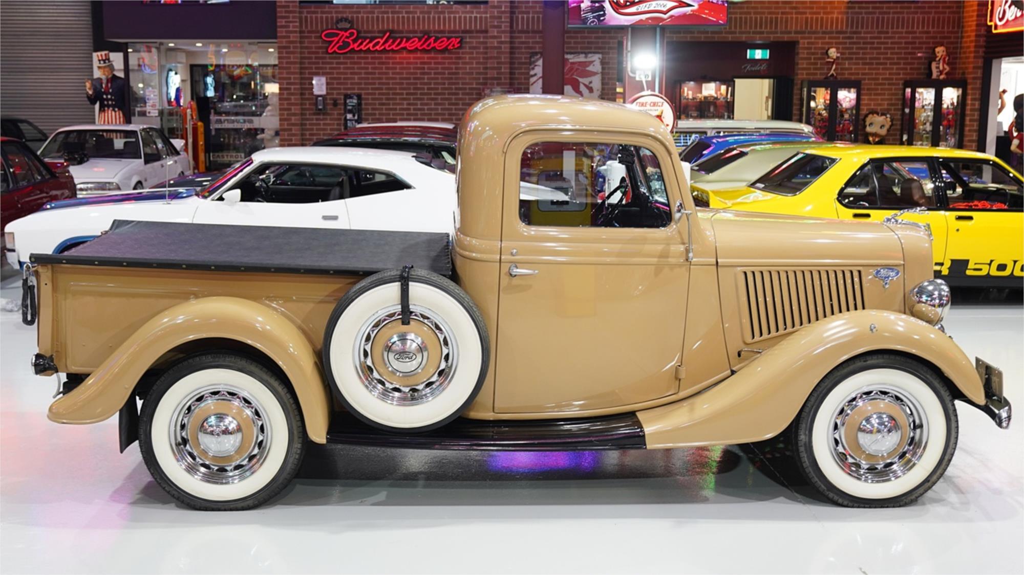 1936 FORD FLATHEAD V8 PICKUP MANUAL PICK UP TRUCK
