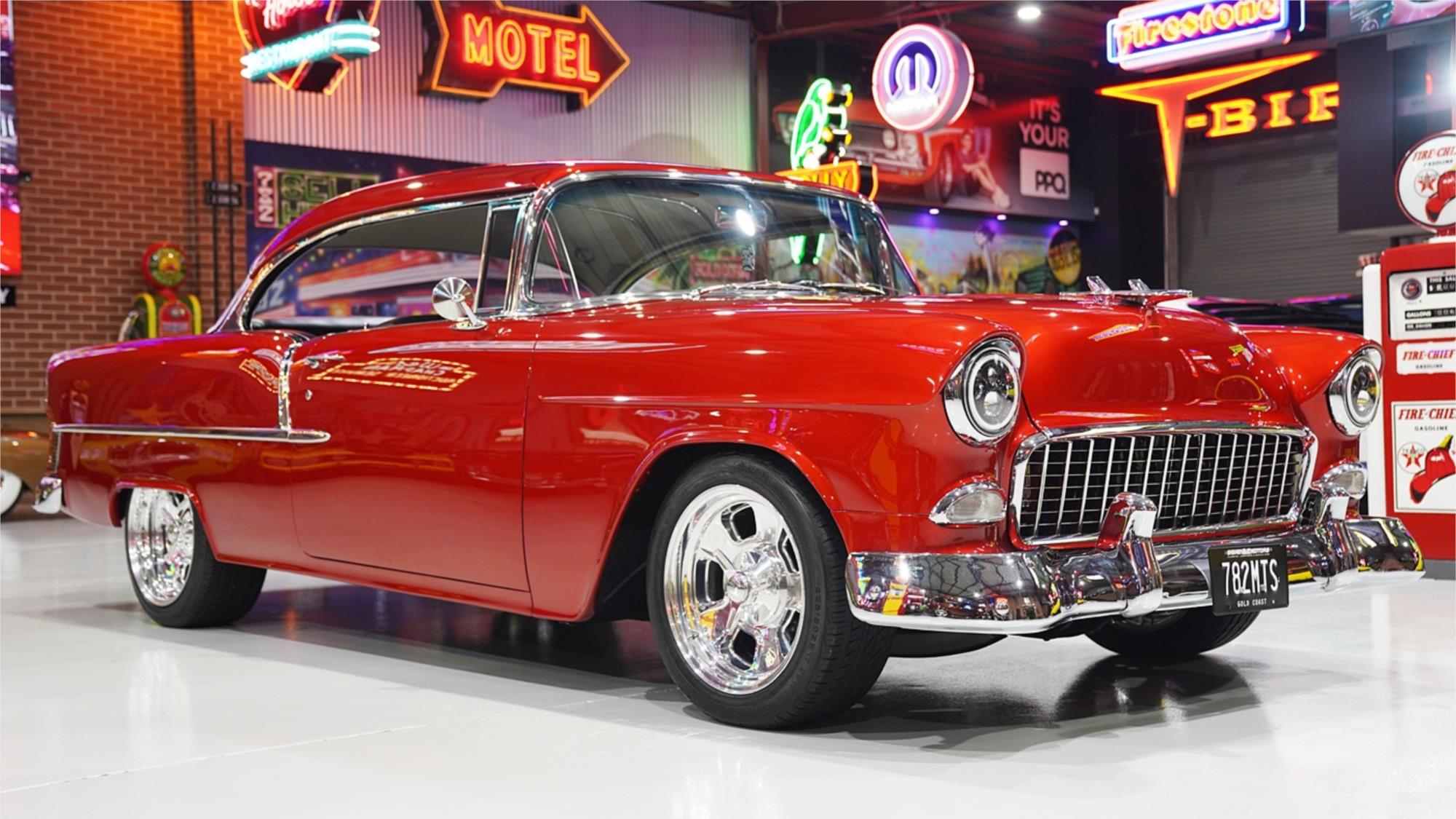 1955 CHEVROLET BEL AIR AUTOMATIC COUPE